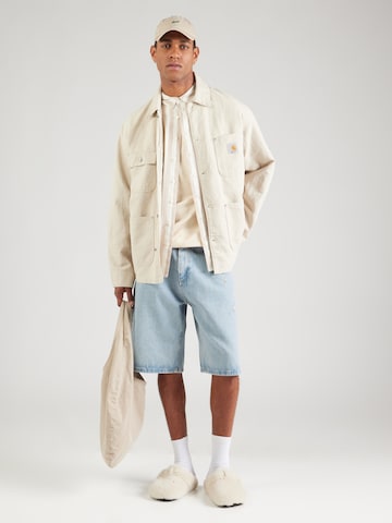 Carhartt WIP Overgangsjakke 'Walter Chore' i beige