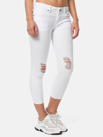 Tazzio Skinny Jeans 'F111' in Weiß