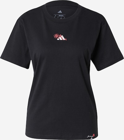 ADIDAS SPORTSWEAR Tehnička sportska majica u svijetlo crvena / crna / bijela, Pregled proizvoda