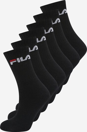 FILA Sportsockor i röd / svart / vit, Produktvy