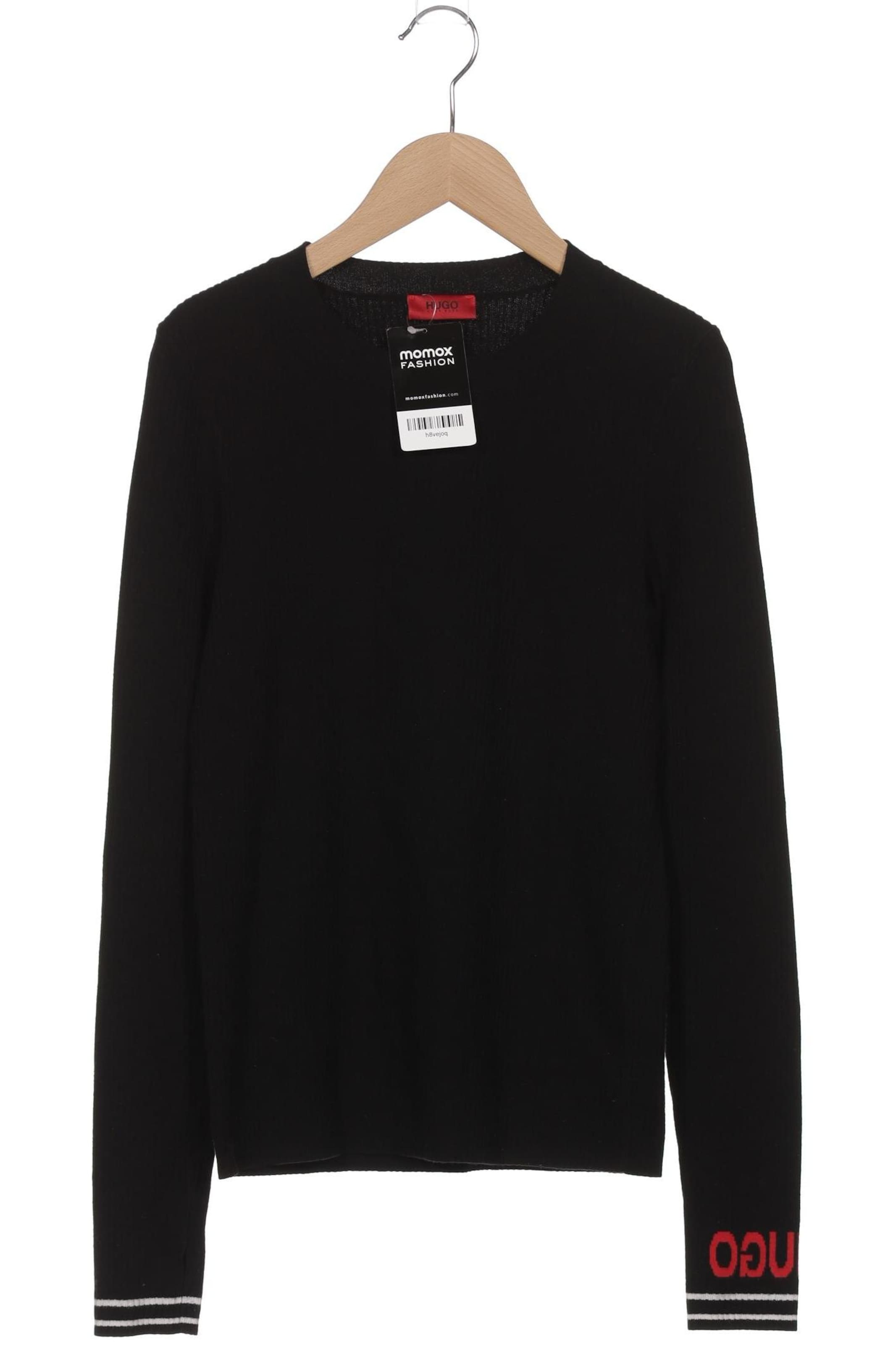 HUGO Pullover M in Schwarz: Vorderseite