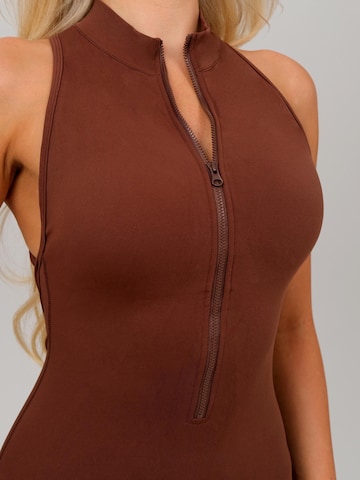FemmeTone Jumpsuit 'Briseida'‌‌‌‌‌ in Braun
