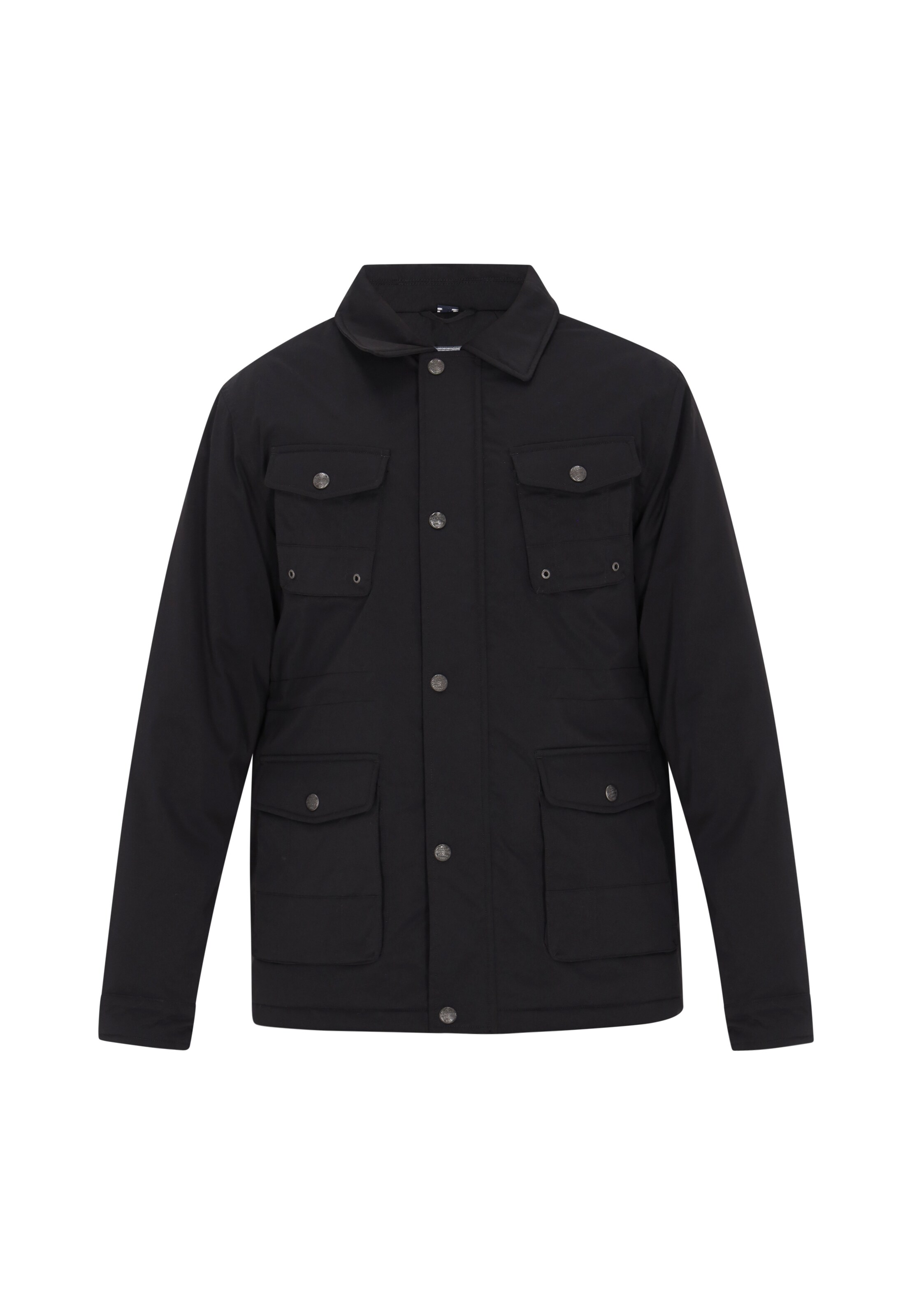 DreiMaster Vintage - Casaco meia-estação em preto: frente