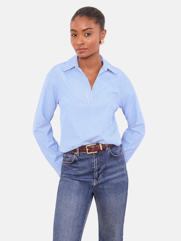 Lipsy Bluza | modra barva: sprednja stran