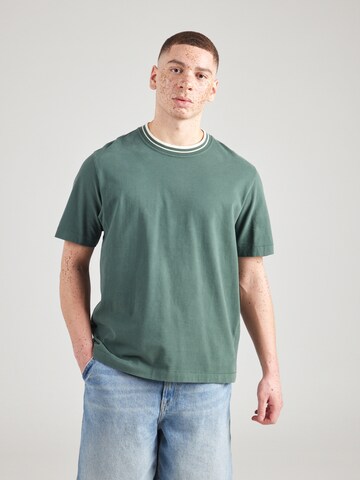 Abercrombie & Fitch Футболка в Зеленый: спереди