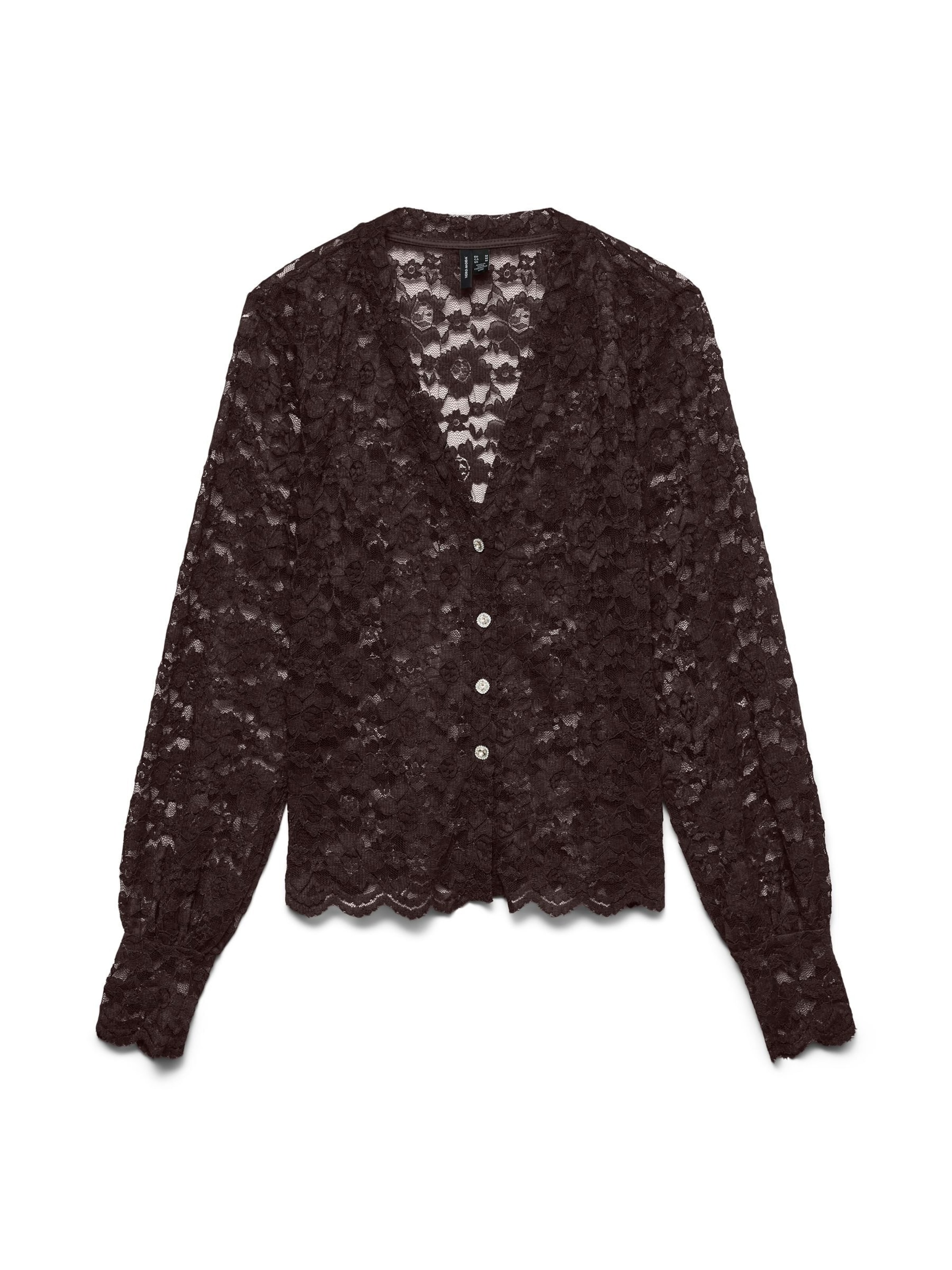 VERO MODA Bluse 'VMDea' i brun: forside