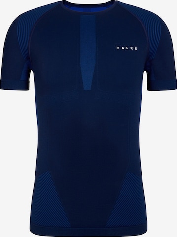 FALKE Base Layer in Blau: Vorderseite