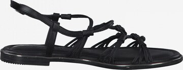 TAMARIS Sandals in Black