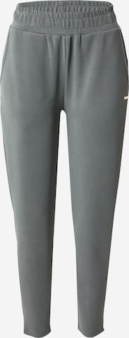 Effilé Pantalon de sport 'Jillnana' Athlecia en gris : devant