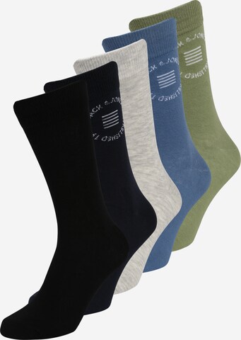 JACK & JONES Sokken 'TURBO' in Gemengde kleuren: voorkant