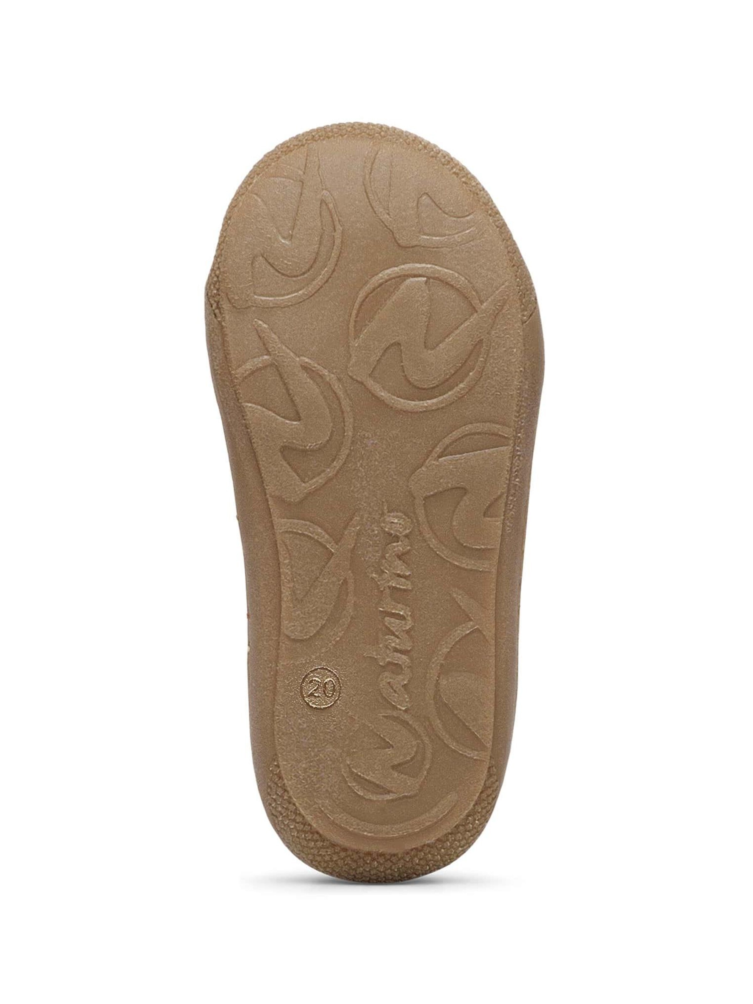 NATURINO Lage schoen 'COCOON LOW VL' in Beige