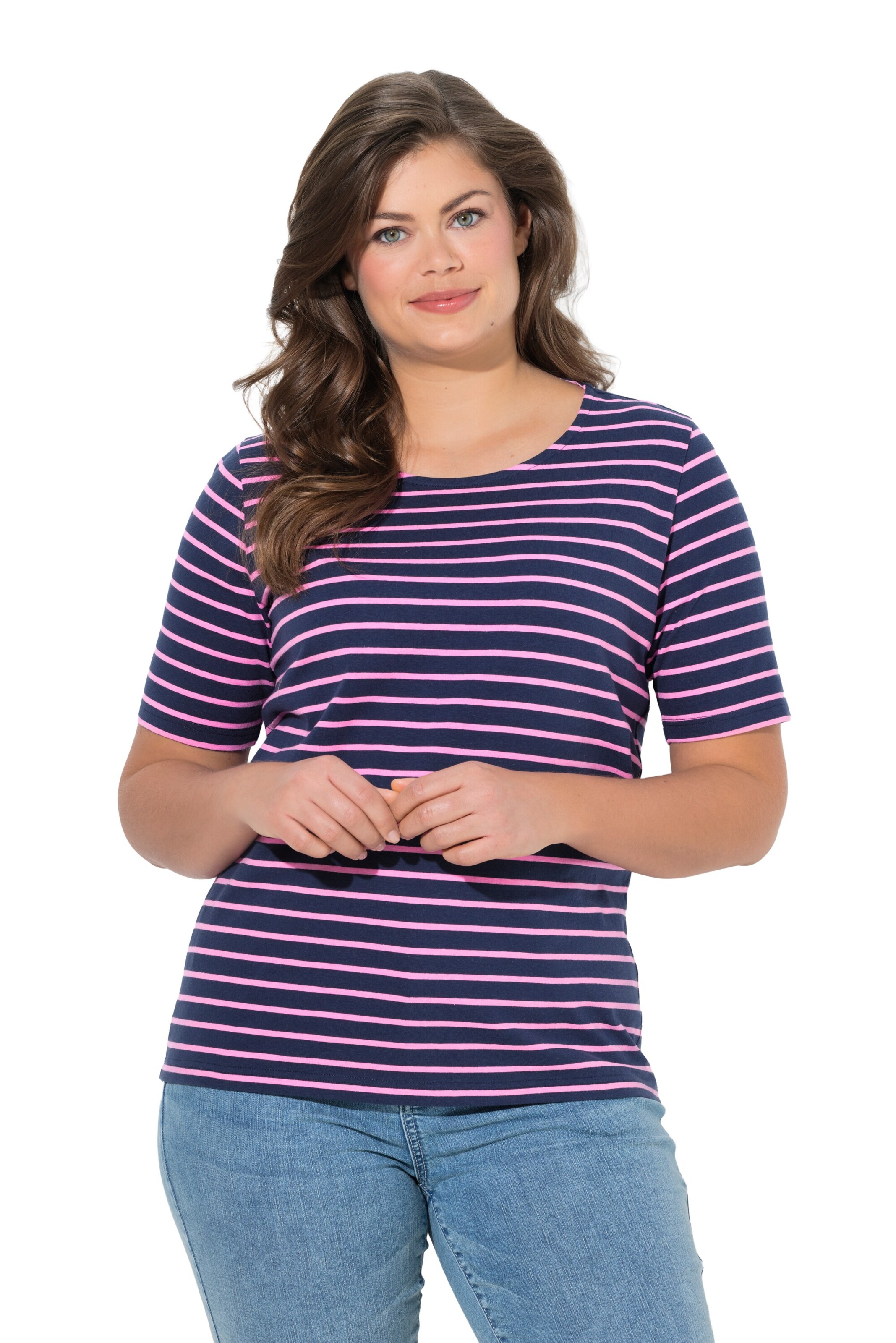 LAURASØN Shirt in Purple: front