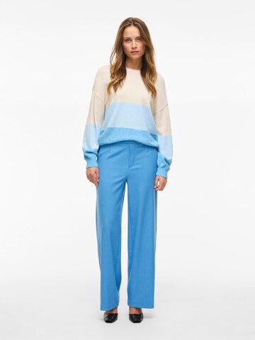VILA Wide leg Broek 'VIVarone' in Blauw