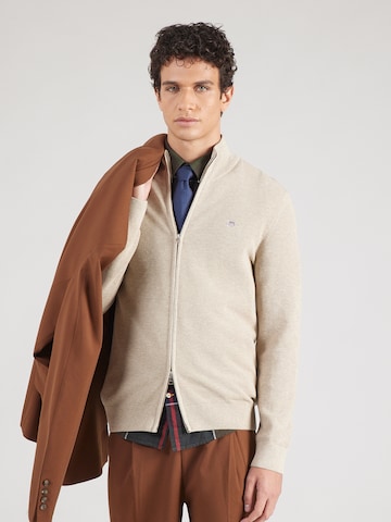 GANT Вязаная кофта в Бежевый: спереди