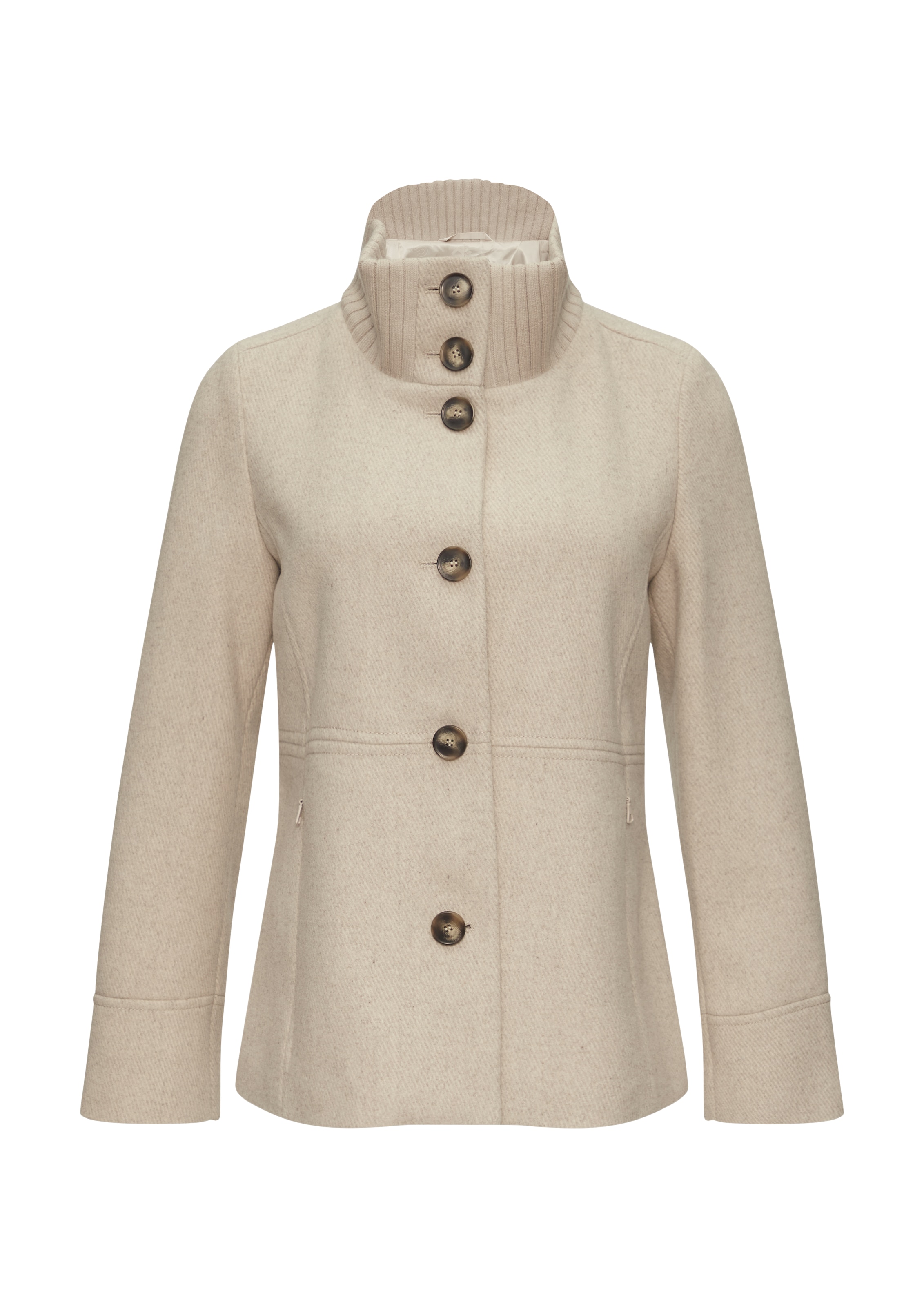 s.Oliver Tussenjas in Beige: voorkant