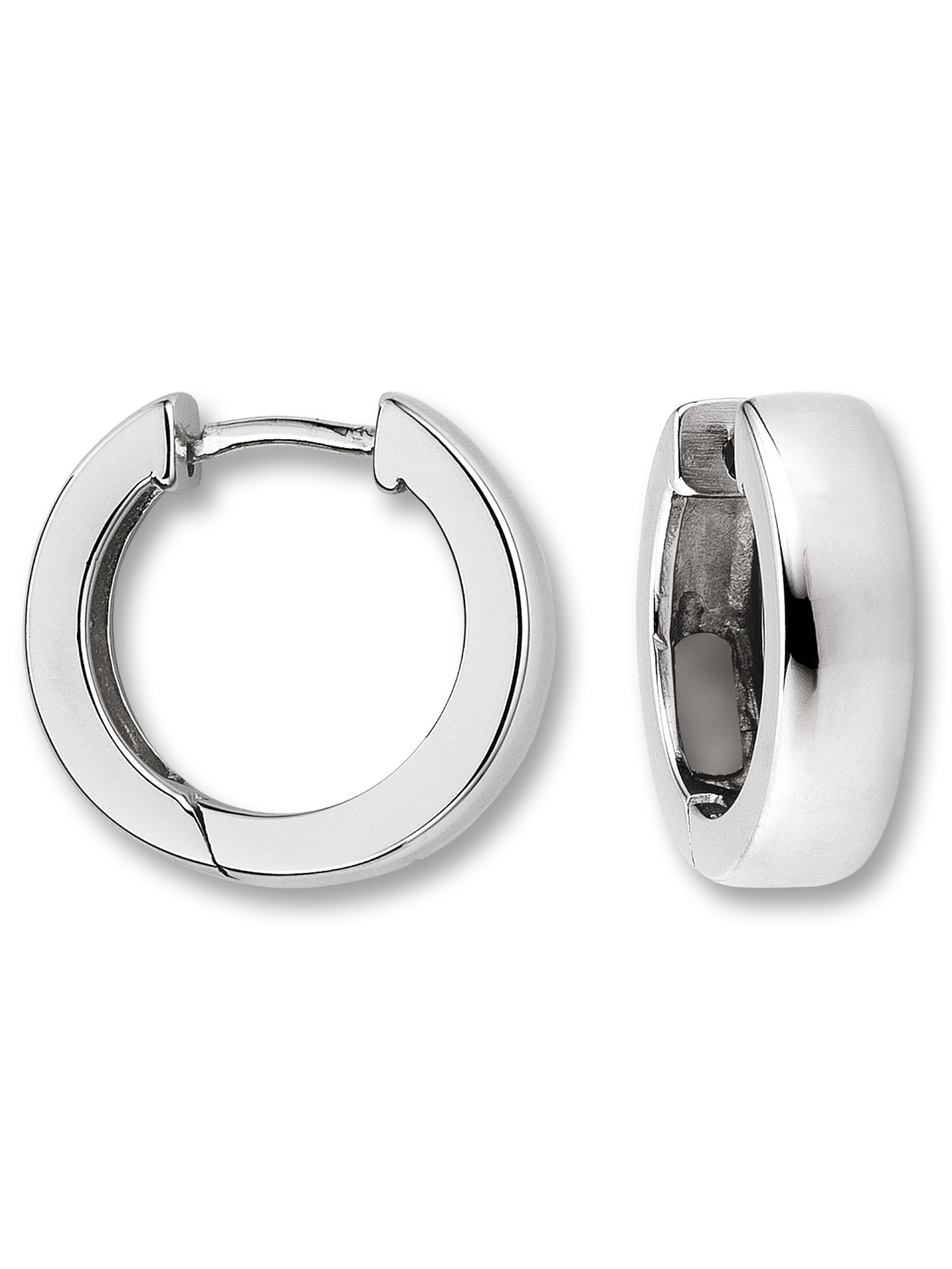 ONE ELEMENT Ohrringe in Silber: Vorderseite