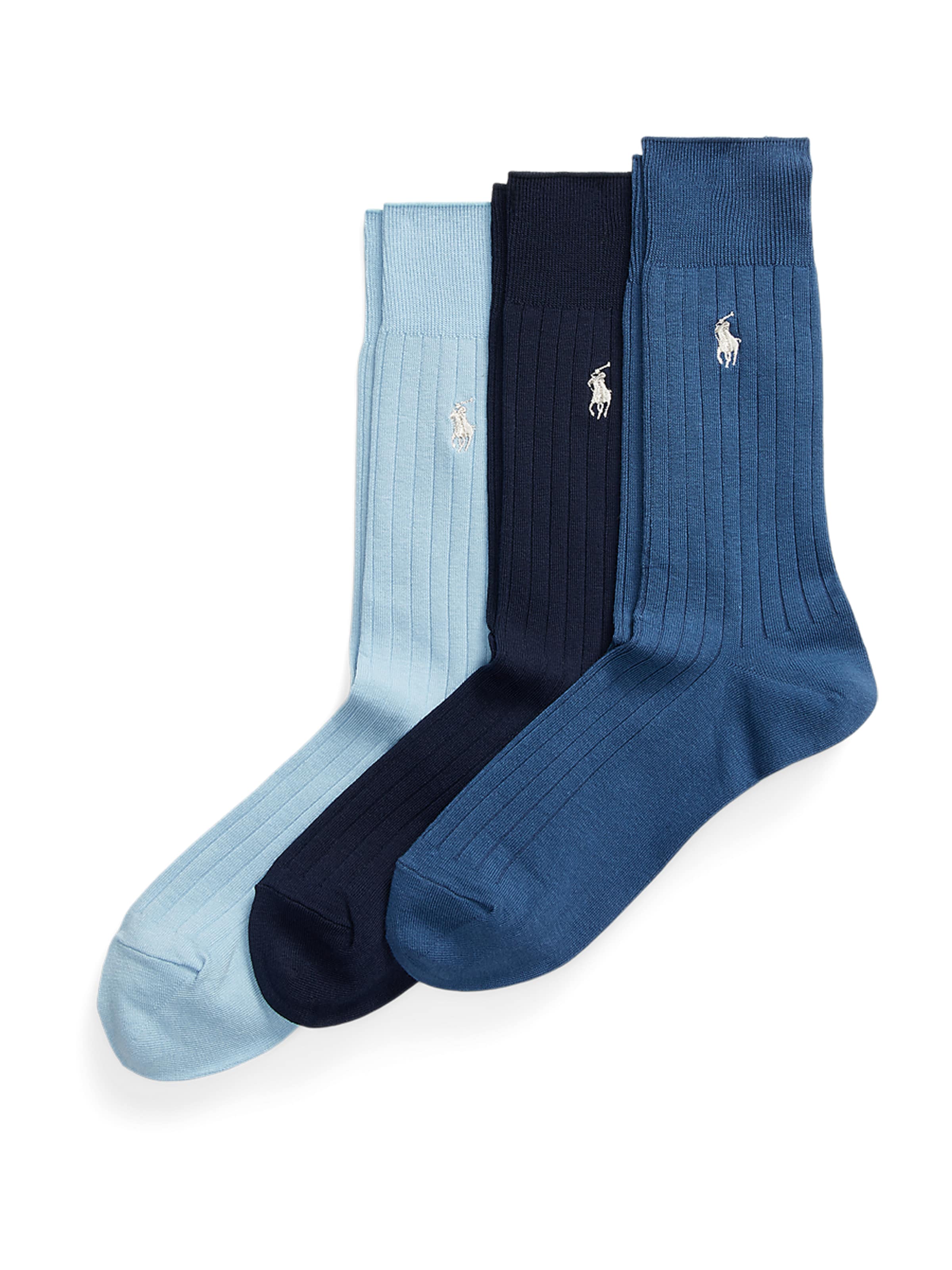 Polo Ralph Lauren Sockor 'EGYPTIAN' i blå: framsida