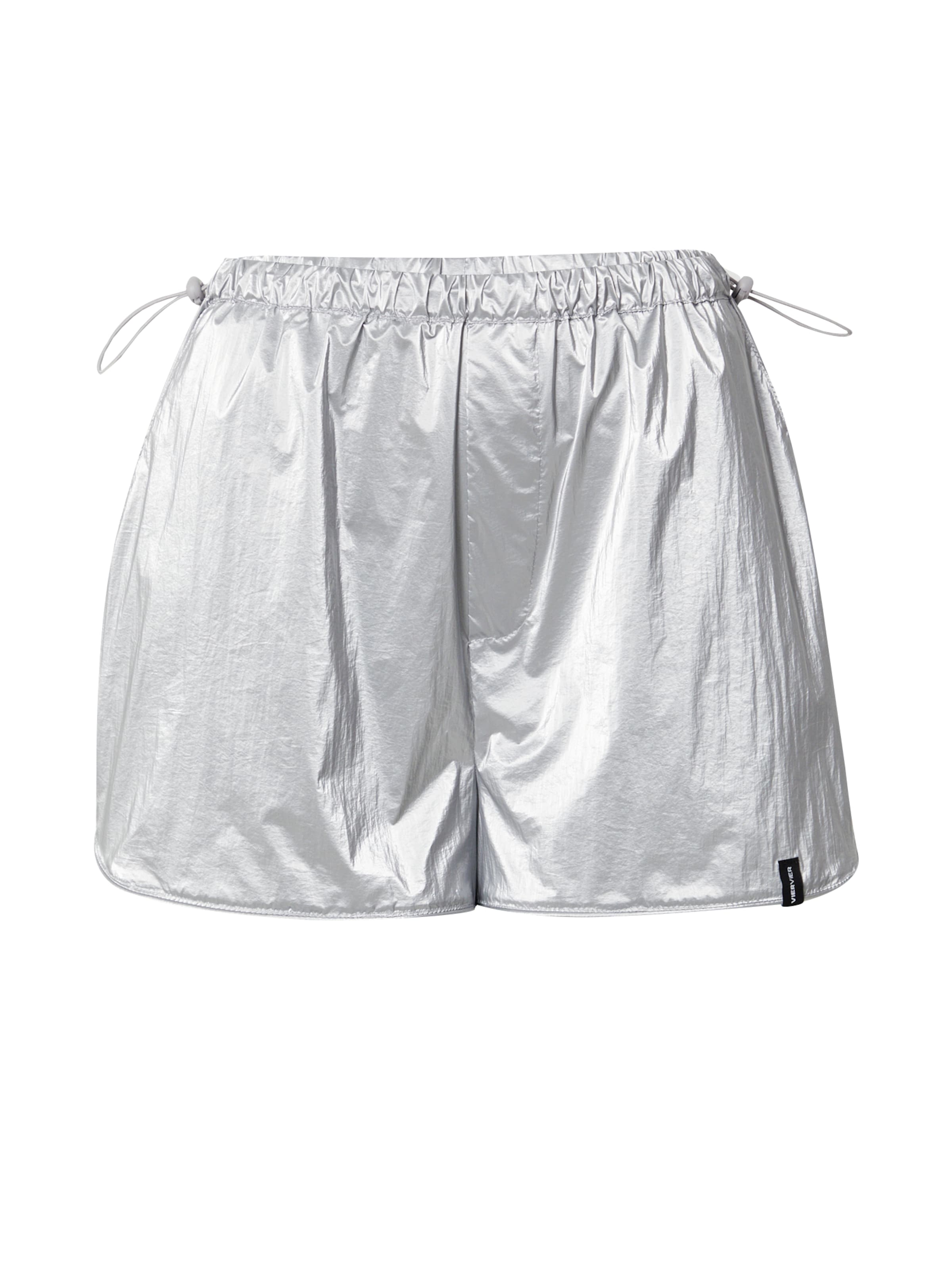 regular Pantaloni 'Levi' di VIERVIER in argento: frontale