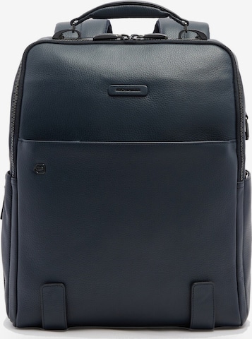 Piquadro Rucksack in Blau: Vorderseite
