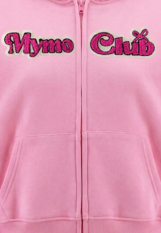 MYMO - Casaco em moletão em rosa