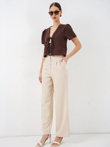 Bigdart Bolero 'Crop Top' in Brown