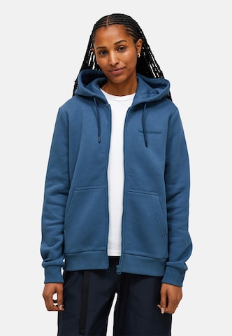 PEAK PERFORMANCE Sweatshirt in Blauw: voorkant