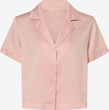 Marie Lund Slaapshirt in Roze: voorkant