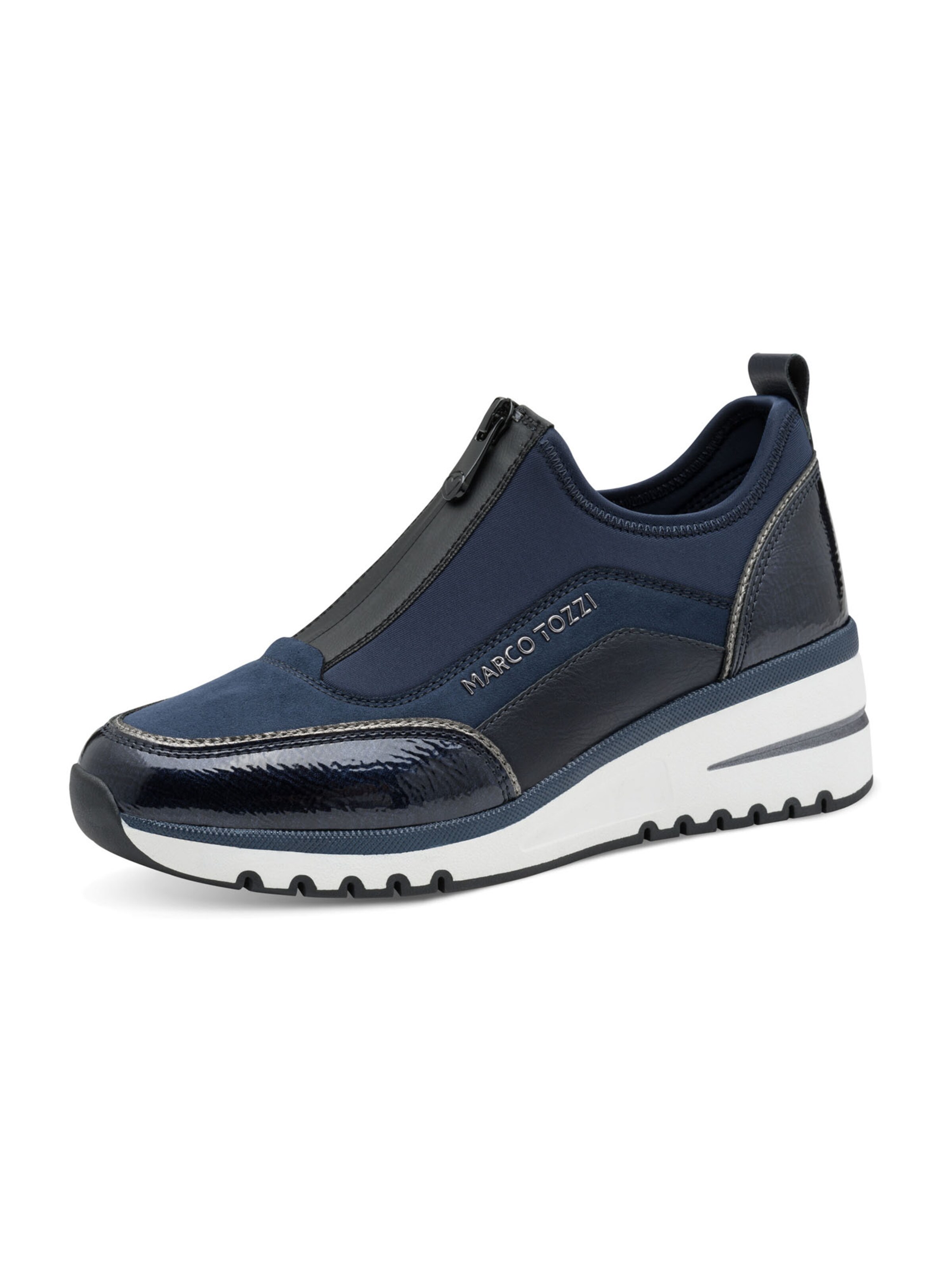 MARCO TOZZI Sneakers laag in Blauw: voorkant