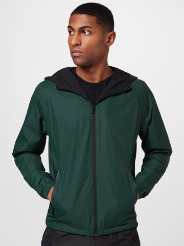 JACK & JONES سترة غير رسمية بلون أخضر: الأمام