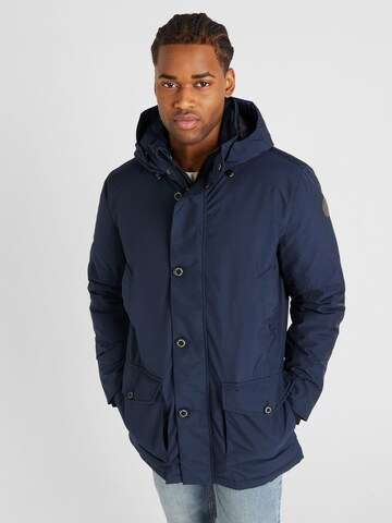 FYNCH-HATTON Between-Season Jacket in Blue: front