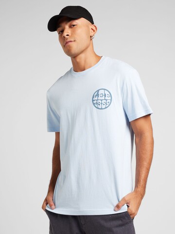 Lee T-Shirt 'SS RELAXED TEE' in Blau: Vorderseite