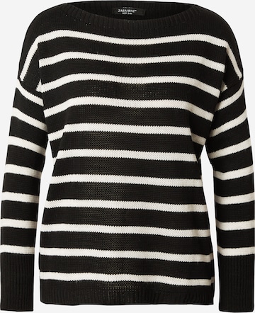 ZABAIONE Sweater 'Nora' in Black: front