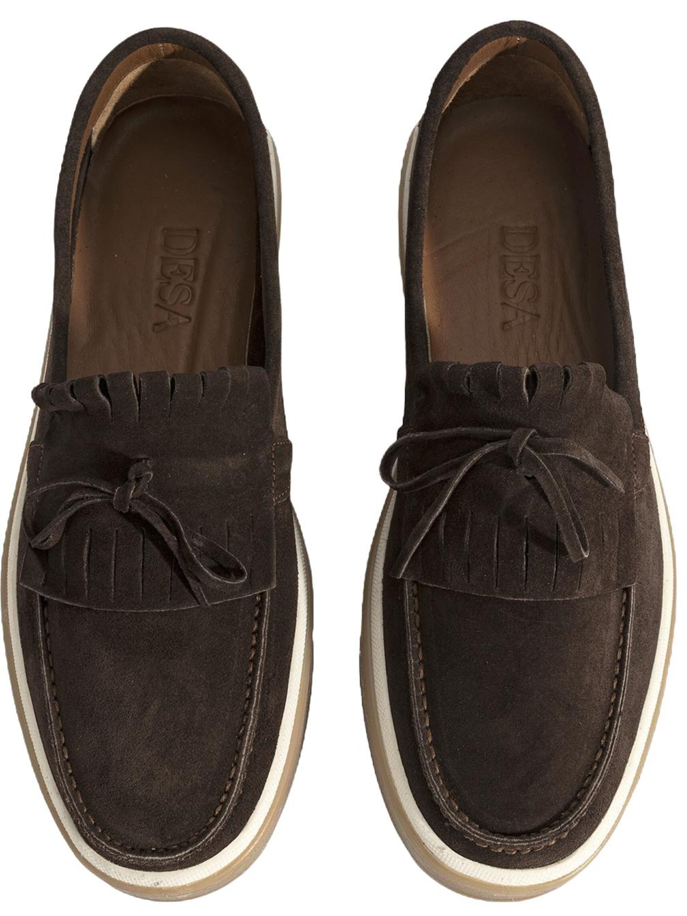 Desa Moccasins 'Slip-Ons' in Brown