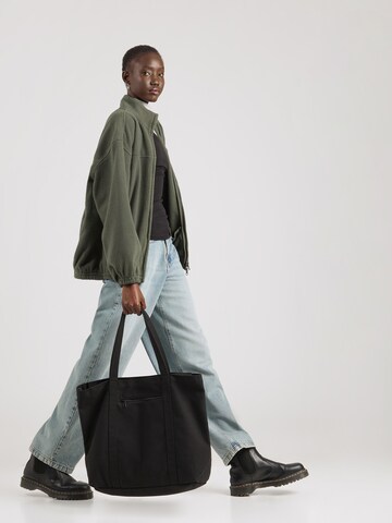 WEEKDAY Fleece jacket 'Leia' in Green