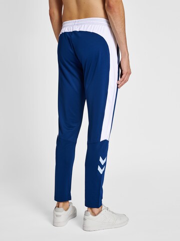Coupe slim Pantalon de sport 'Agility' Hummel en bleu