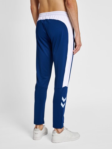 Hummel Slim fit Workout Pants 'Agility' in Blue