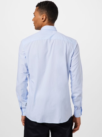Only & Sons Slim fit Button Up Shirt 'Sane' in Blue