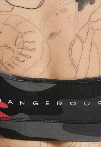 Dangerous DNGRS Bustier BH 'Trust ' in Schwarz