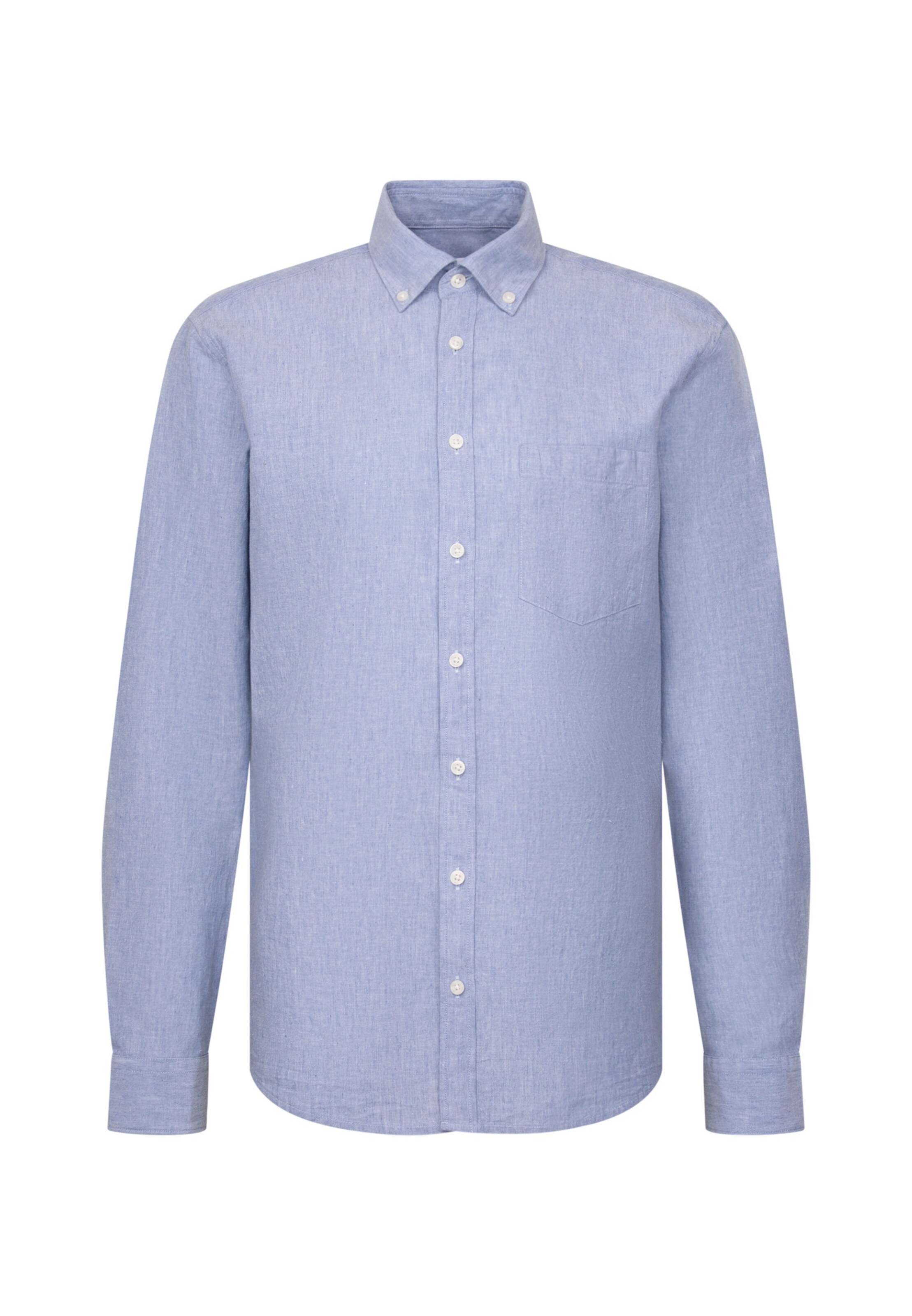 SEIDENSTICKER Regular Fit Businesshemd in Blau