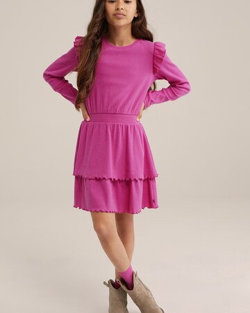 WE Fashion - Vestido em rosa