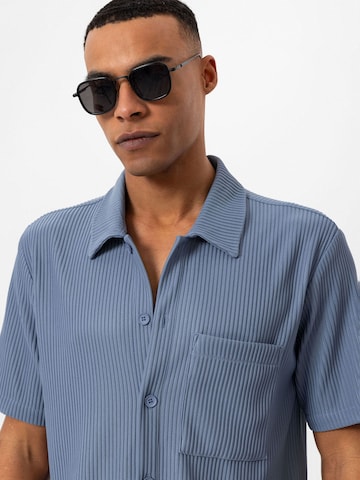 Coupe regular Chemise Antioch en bleu