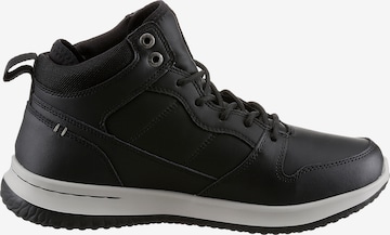 SKECHERS High-Top Sneakers in Black