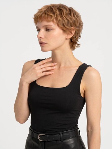 Alexa Dash Blouse in Zwart