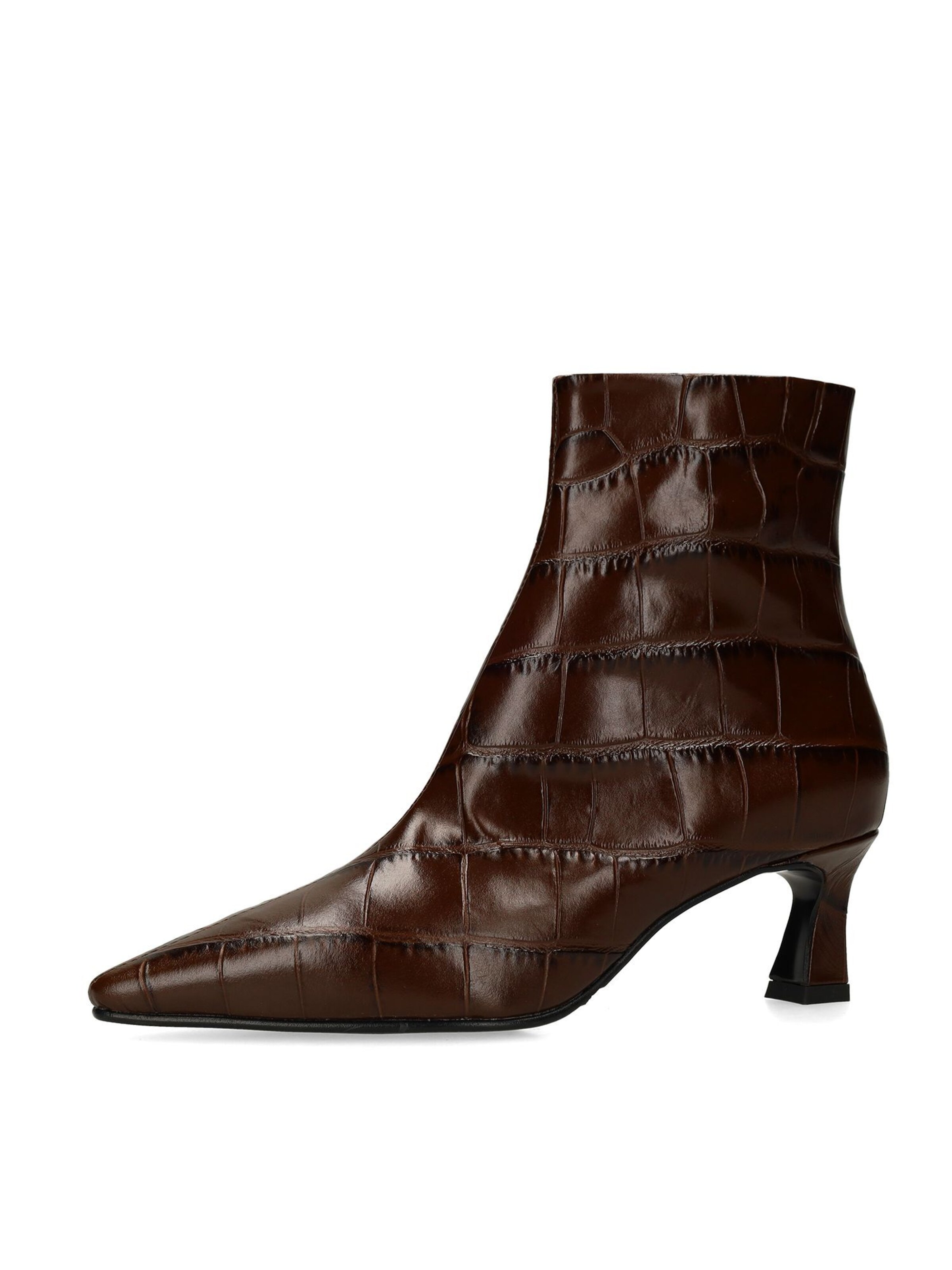 Bottines MANFIELD en marron : devant