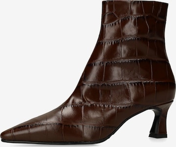 MANFIELD Stiefelette in Braun: Vorderseite