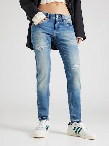 Herrlicher Slimfit Jeans 'Touch' i blå: framsida