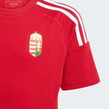 ADIDAS PERFORMANCE Functioneel shirt 'Hungary 24 Home Fan' in Rood