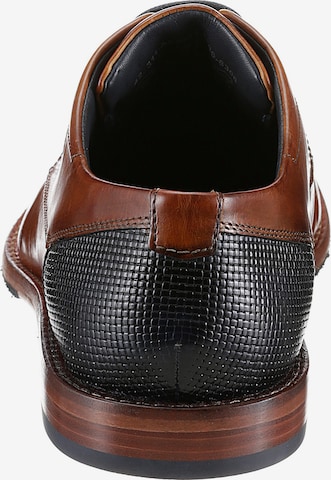 Chaussure à lacets bugatti en marron