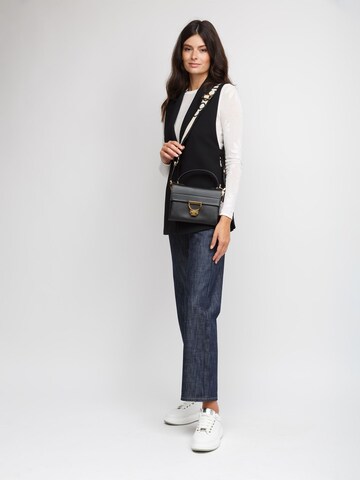 Coccinelle Handbag 'Arlettis Signature Handbag Grained Leather' in Black: front