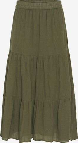 SAINT TROPEZ Kleid 'Raafa' in Grün: Vorderseite